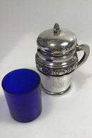 J Holm Sølv Sennepskrukke