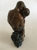 Kai Nielsen Stentøjsfigur no. 23 Pan med Kvinde og Druer