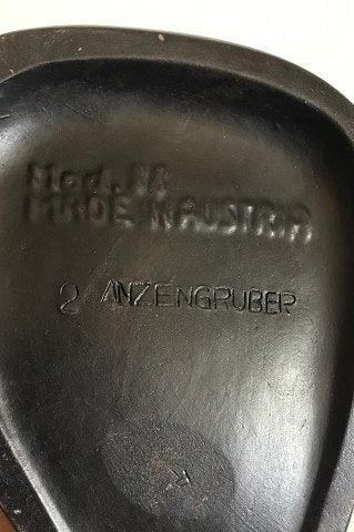 Leopold Anzengruber&#44;维也纳&#44;非洲妇女陶瓷像