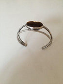 N.E.From Sterling Sølv Armbånd med tigerøje