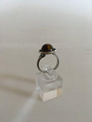 N.E. From Sterling Silver Ring with Tiger Eye（タイガーアイ付きスターリングシルバー・リング