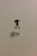 Niels Erik From Sterling Sølv Ring med Rav