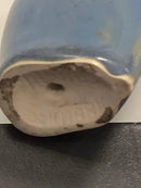 Palshus Keramik Figur Blå Elefant af Kjeld Jordan