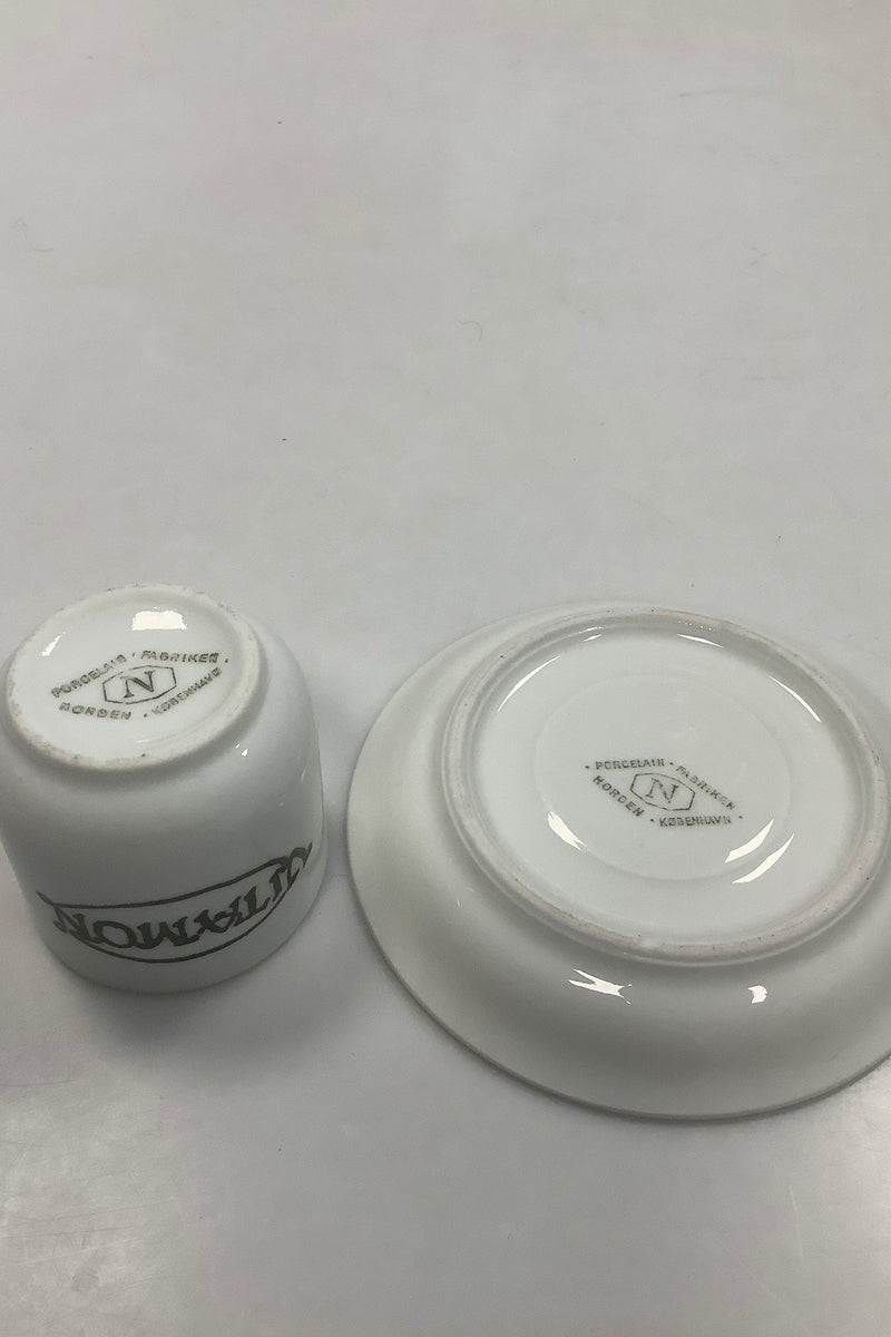 Porcelænsfabrik Norden / Bing og Grøndahl Reklame Mokka Kop for Vitamon