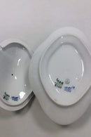 Royal Copenhagen Rosenknop Sauce bowl with lid and saucer No 8090