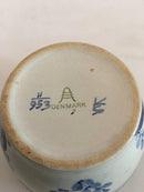 Royal Copenhagen / Aluminia Blå Tranquebar Sukkerskål uden låg No. 953