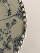 Royal Copenhagen Antique Blue Fluted Full Lace Plate