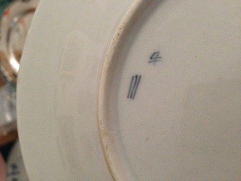 Royal Copenhagen Antik Musselmalet Tallerken