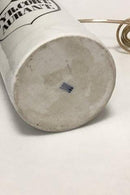 Royal Copenhagen Apothekergefäß, das in eine Lampe umgewandelt wurde.