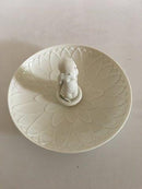 Royal Copenhagen Arno Malinowski Dish with figurine of a Girl No 12481