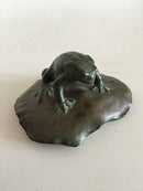 Royal Copenhagen Art Nouveau Paperweight with frog