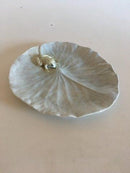 皇家哥本哈根新艺术风格的青蛙盘子。非常早期的版本