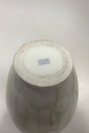 Royal Copenhagen Art Nouveau Krystal Glasur vase af Clements fra 1880'erne