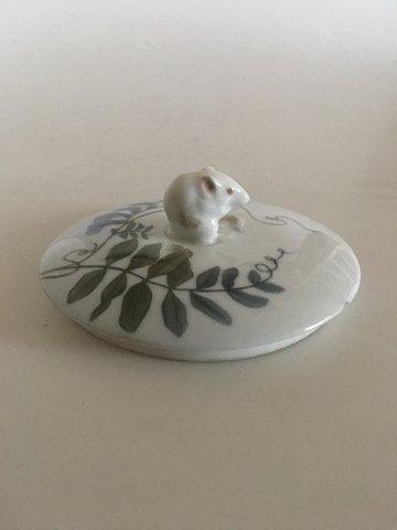 Royal Copenhagen Jugendstil-Deckel mit Maus Nr. 1300//610