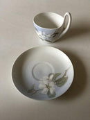 Royal Copenhagen Art Nouveau Lille Højhankskop med Underkop No. 1242/4