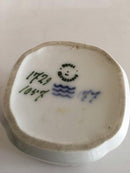 Royal Copenhagen Art Nouveau Miniature Vase with Flower Motif No 1729/1057