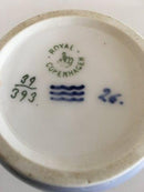 ロイヤルコペンハーゲン アールヌーボ花瓶 3羽の蝶 No 39/393