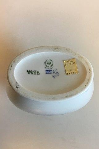 Royal Copenhagen Art Nouveau vase med H.C. Andersens hus i Odense No 4588 PMN