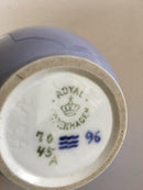 Royal Copenhagen Art Nouveau Vase Med Hvide Mus No 70/45A