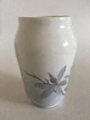 Royal Copenhagen Art Nouveau vase No 845/1217 with Blue Flower Motif