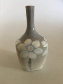 Royal Copenhagen Art Nouveau Vessel Vase No. 200/135 with Daffodil decoration