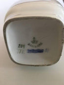 Royal Copenhagen Art Nouveau Vessel Vase No. 204/135 with Flower decoration