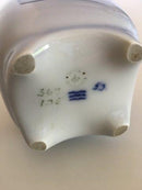 Royal Copenhagen Art Nouveau Vessel Vase No. 367/135 with Flower decoration.