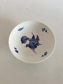 Royal Copenhagen Blå Blomst Flettet Skål på Lav Fod No 8062