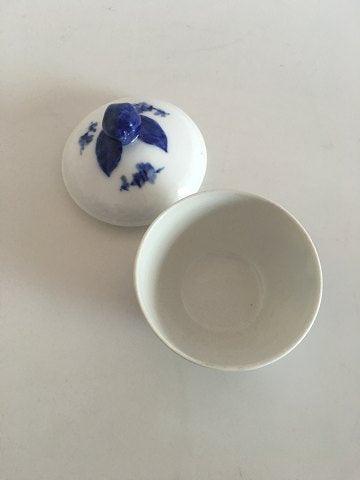 ロイヤルコペンハーゲン ブルーフラワー 編み込みシュガーボウル 蓋付