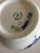 Royal Copenhagen Blaue Blume geflochtene Zuckerdose Nr. 8082