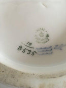 皇家哥本哈根蓝色花边布丁盘带盖子No 8535