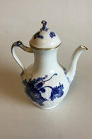 Royal Copenhagen Blå Blomst med Guldkant Kaffekande No 1794