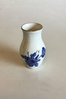 Royal Copenhagen Blå Blomst med Guldkant Vase No 1803