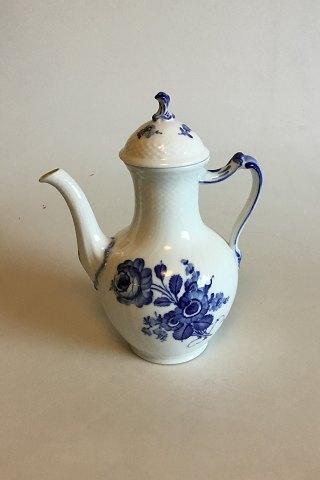 皇家哥本哈根蓝花焊接咖啡壶No 1794