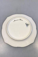 Royal Copenhagen Blå Fisketallerken med Guld No 1212/3002.