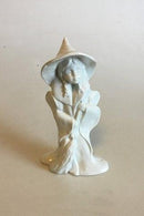 Royal Copenhagen Blanc de Chine Figur af heks PMN