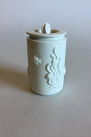 ロイヤルコペンハーゲン ブラン・ド・シン フタ付花器 No 3287