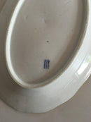 Royal Copenhagen Oval Platter with Flowers and Beehive Ornamented Border.