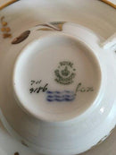 Royal Copenhagen Brun Iris Tekop og Underkop No 9186