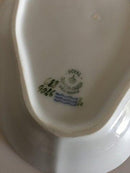 皇家哥本哈根棕色玫瑰椭圆碟No 9026