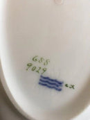 Royal Copenhagen Brown Rose Oval Assiet No 9029