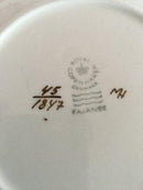 Royal Copenhagen Brown Tranquebar Deep Plate No 1847