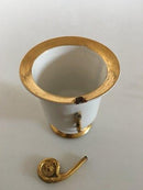 Royal Copenhagen Empire Lion Kop med motiv fra Nyborg fra 1820-1850