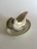 Royal Copenhagen Flora Danica Fischtopf mit fester Untertasse Nr. 19/3556