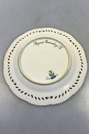 Royal Copenhagen Flora Danica Mittagsteller Nr. 20/3554 mit durchbrochenem Rand