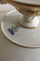 Royal Copenhagen Flora Danica Pedistal Bowl, Antique