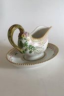 Royal Copenhagen Flora Danica Sauce Boat with attached underplate No 3556
