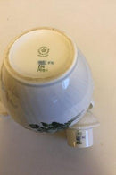 Royal Copenhagen Grøn Blomst Svejfet Kaffekande No 1794