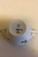 皇家哥本哈根绿花焊接糖碗，无盖 No 1680