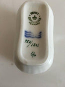 Royal Copenhagen Grøn Svejfet Tandstikholder / Tændstikholder No 1801